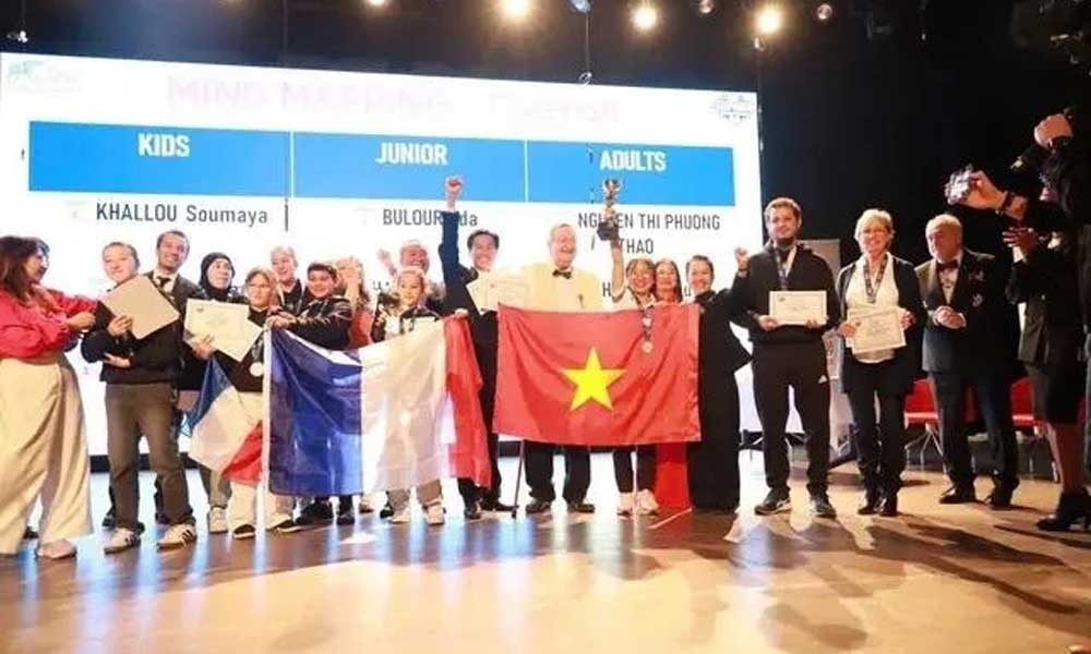 Vietnam wins World Mindmap Championship 2024